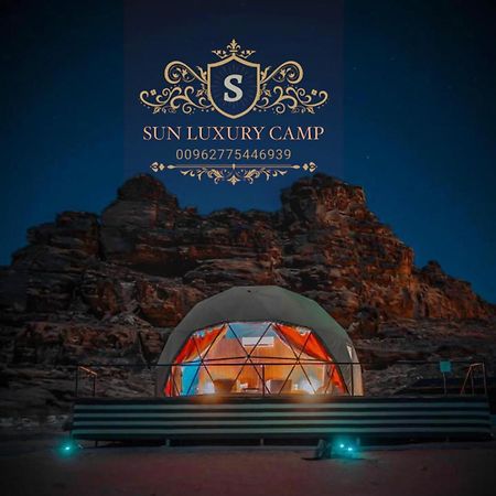 Ferienwohnung Sun Luxury Camp &Tour Wadi Rum Exterior foto