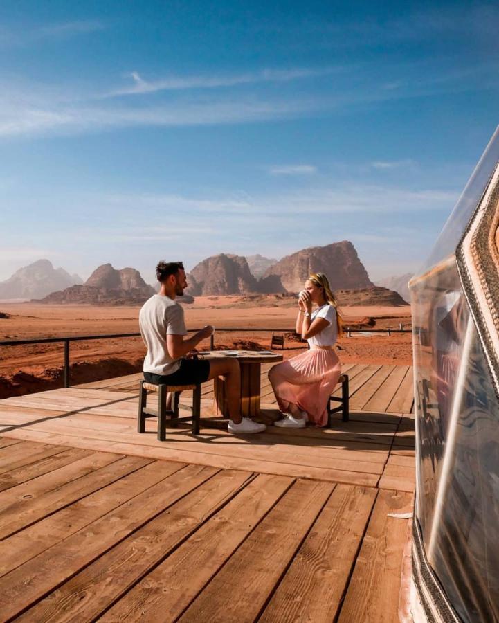 Ferienwohnung Sun Luxury Camp &Tour Wadi Rum Exterior foto