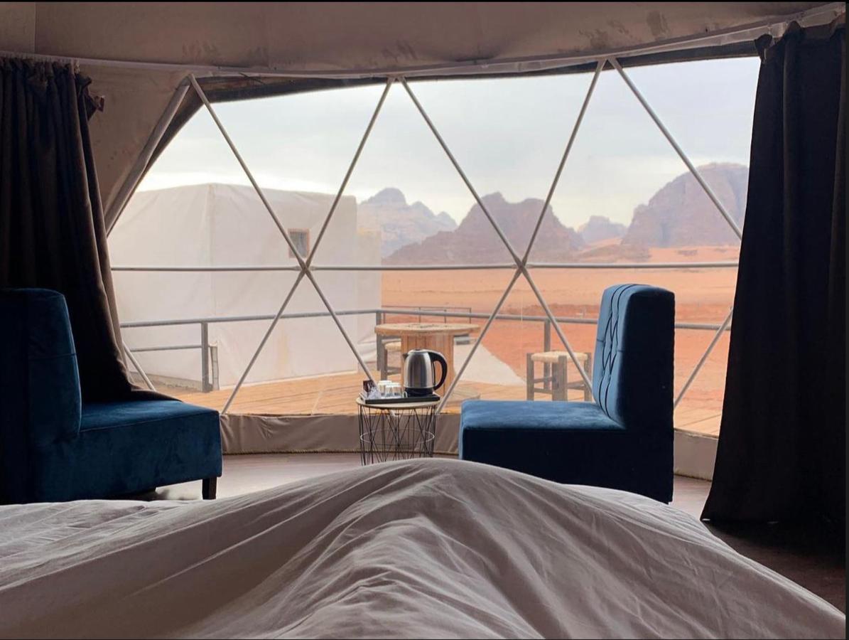 Ferienwohnung Sun Luxury Camp &Tour Wadi Rum Exterior foto