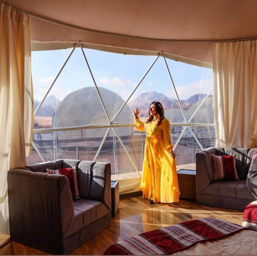 Ferienwohnung Sun Luxury Camp &Tour Wadi Rum Exterior foto