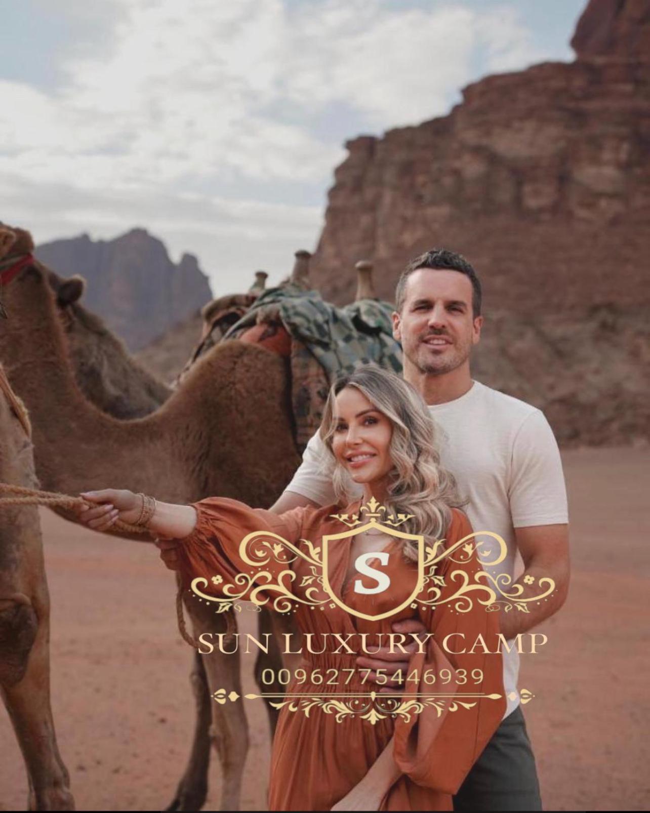 Ferienwohnung Sun Luxury Camp &Tour Wadi Rum Exterior foto